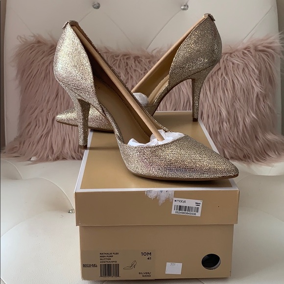 NWT MICHAEL Michael Kors Nathalie Flex High Heels - Picture 2 of 8